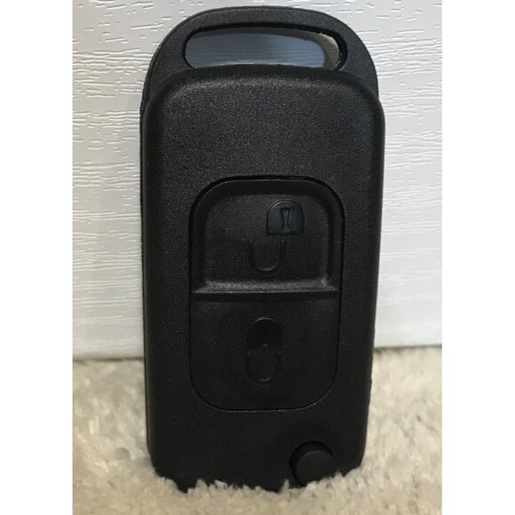 Flip Key Remote Fob Case Shell With Uncut Blade & Button Pad Lot of 4 - Picture 5 of 6